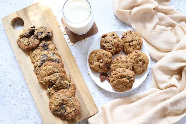 Receta de galletas con chispas de chocolate saludables