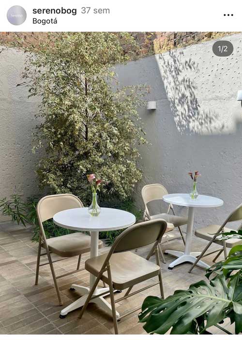 Cafés bonitos en Bogotá