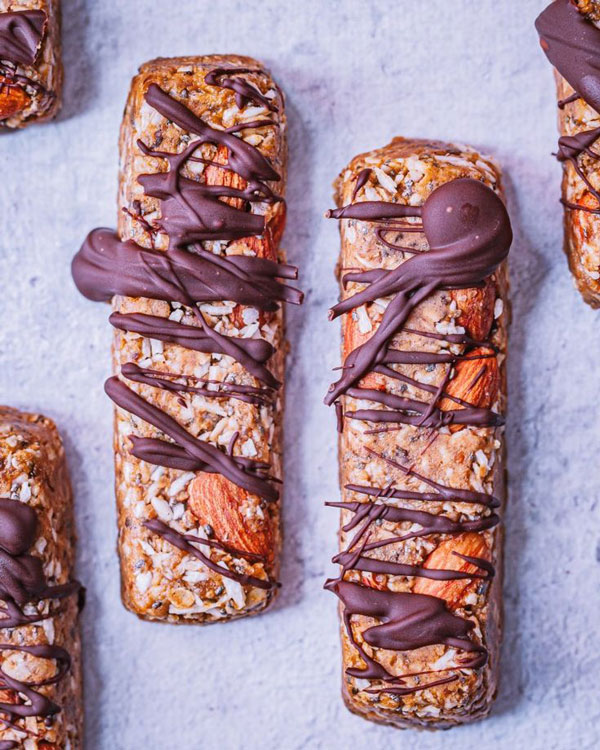 Snack saludable con avena